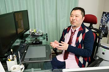 『ガンダム』への熱い想いを語りまくる太田垣康男先生。