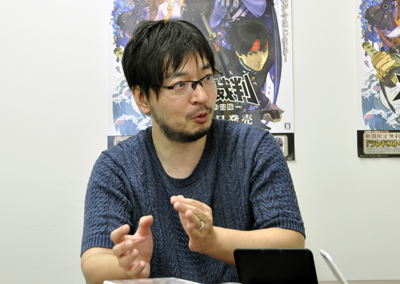 『逆転裁判』シリーズの大ファンでもある大倉さん。ファンとしては、どのようにゲームのシナリオが作られているのかが気になりますよね！