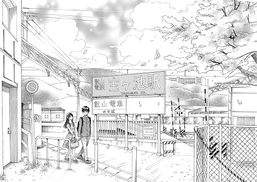 高寿と愛美が歩く京都府左京区周辺は、原作者コンビ（七月＆大谷）の思い出の地でもあるのだ。